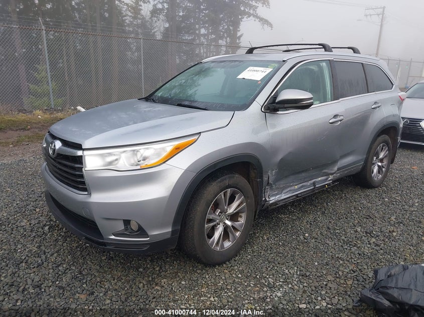 2014 TOYOTA HIGHLANDER XLE V6 - 5TDJKRFH8ES062220