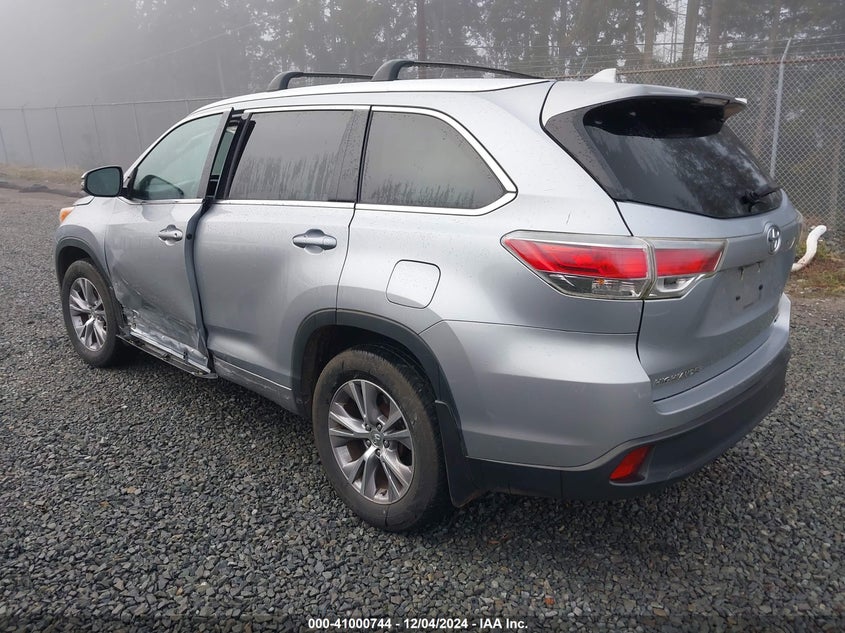 2014 TOYOTA HIGHLANDER XLE V6 - 5TDJKRFH8ES062220