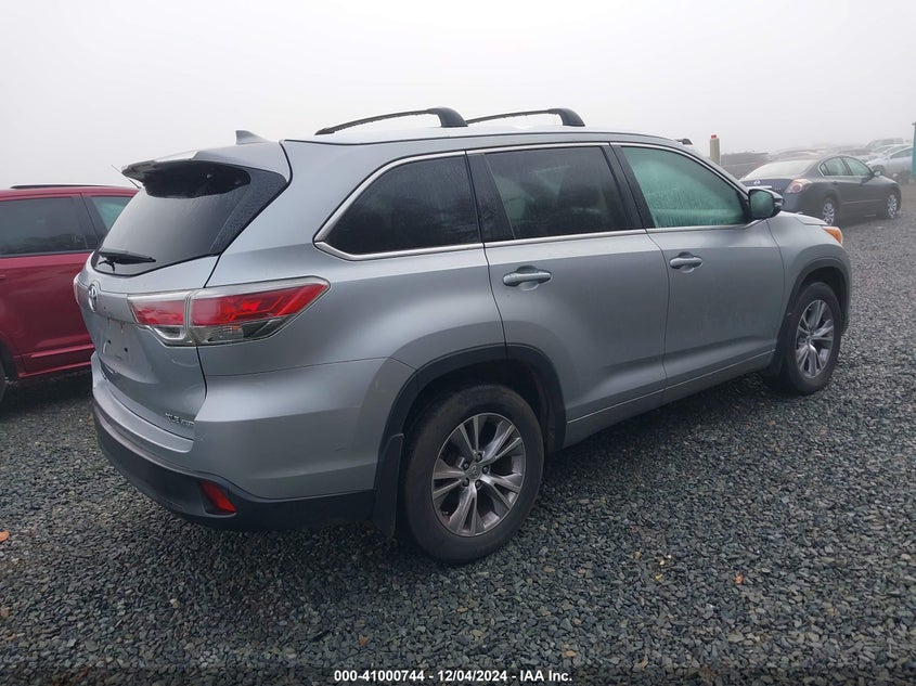 2014 TOYOTA HIGHLANDER XLE V6 - 5TDJKRFH8ES062220