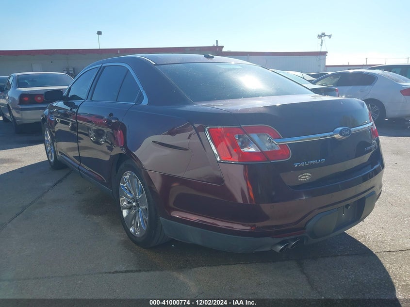 Vin: 1fahp2fwxbg124704, lot: 41490668, ford taurus limited 20113