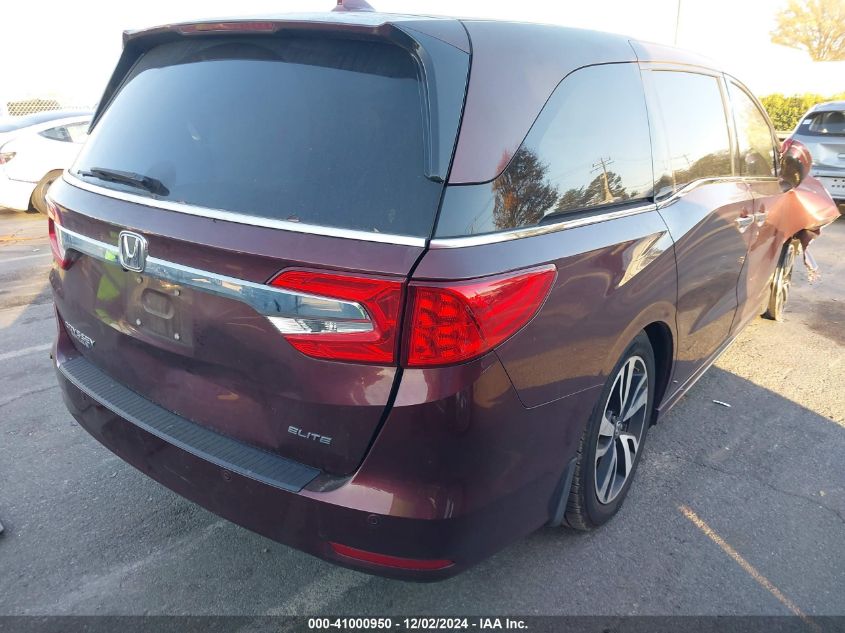 VIN 5FNRL6H97KB010260 2019 Honda Odyssey, Elite no.4