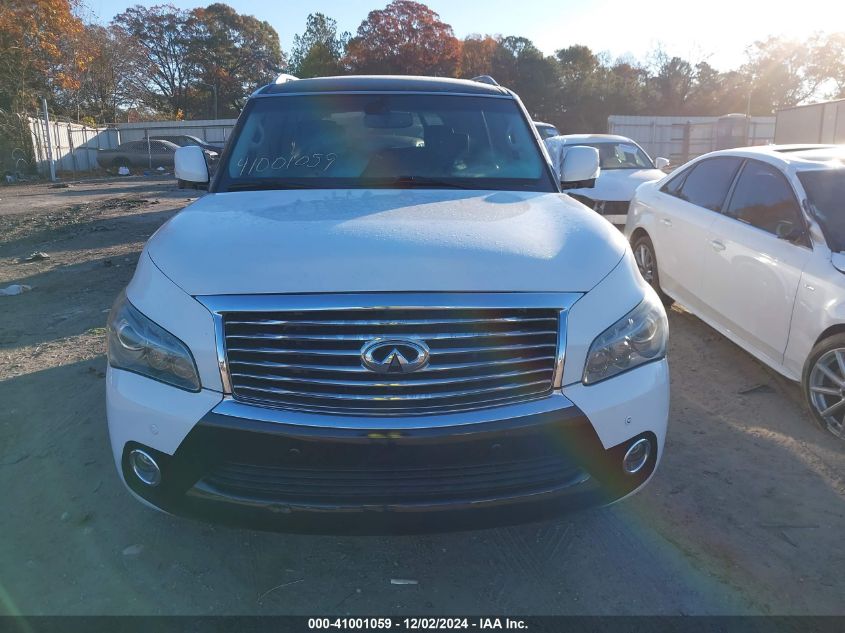 2014 Infiniti Qx80 VIN: JN8AZ2NF7E9554131 Lot: 41001059