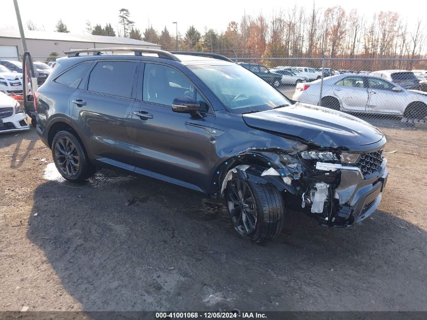 2023 Kia Sorento X-Line Ex VIN: 5XYRHDLF1PG200042 Lot: 41001068