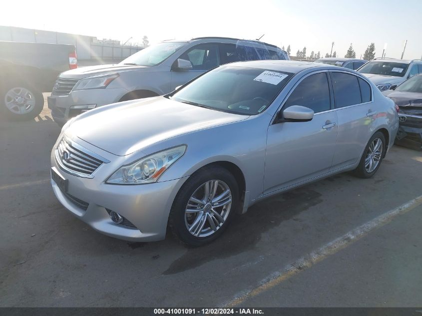 VIN JN1CV6AP4DM303412 2013 Infiniti G37, Journey no.2