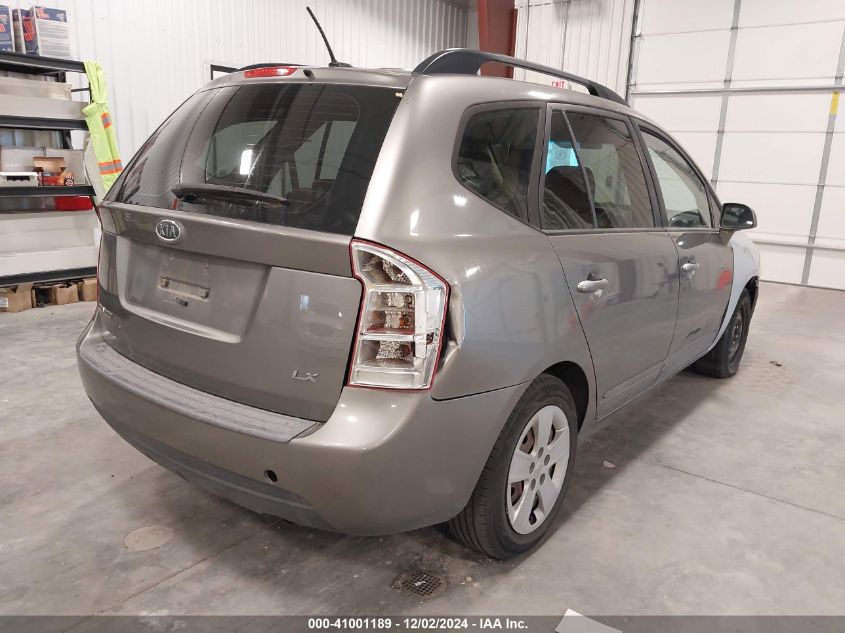 2009 Kia Rondo Lx VIN: KNAFG528797237107 Lot: 41001189