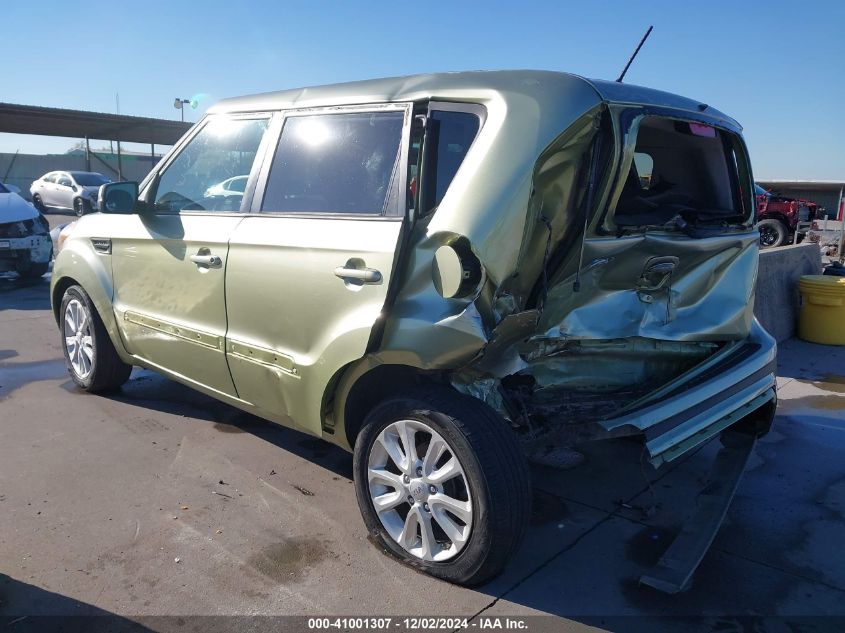 2013 Kia Soul + VIN: KNDJT2A62D7567432 Lot: 41001307