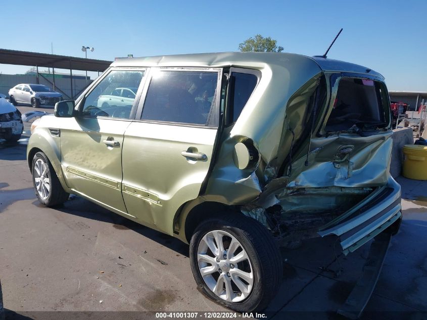 2013 Kia Soul + VIN: KNDJT2A62D7567432 Lot: 41001307