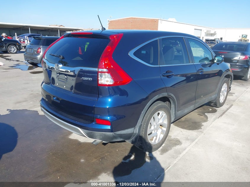 Vin: 2hkrm4h52gh621529, lot: 41491231, honda cr-v ex 20164