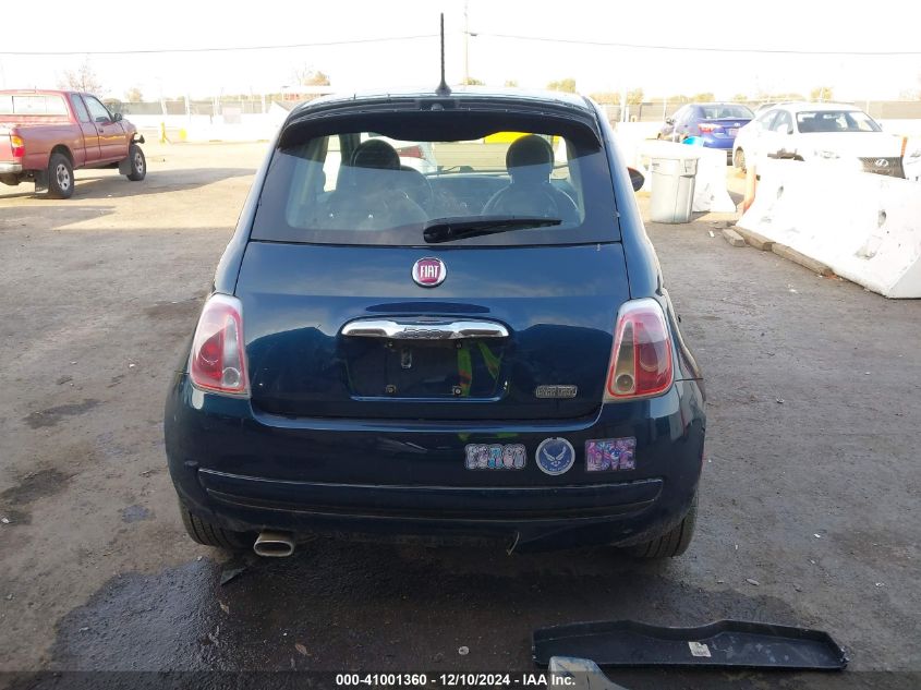 2015 Fiat 500 Pop VIN: 3C3CFFAR9FT621393 Lot: 41001360