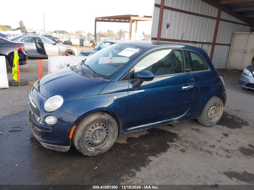 2015 Fiat 500 Pop VIN: 3C3CFFAR9FT621393 Lot: 41001360