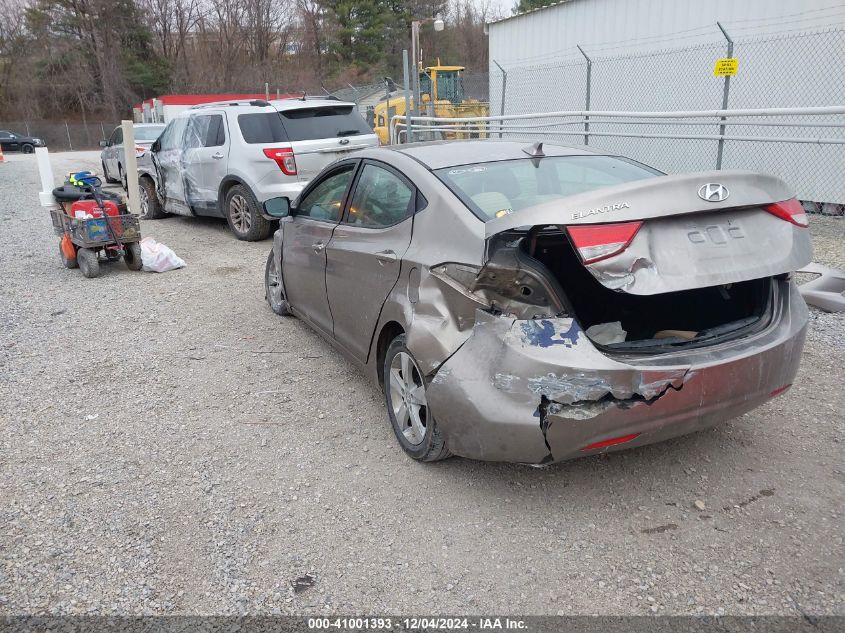 VIN 5NPDH4AE6DH351693 2013 HYUNDAI ELANTRA no.3