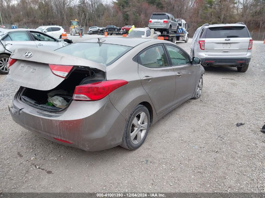 VIN 5NPDH4AE6DH351693 2013 HYUNDAI ELANTRA no.4