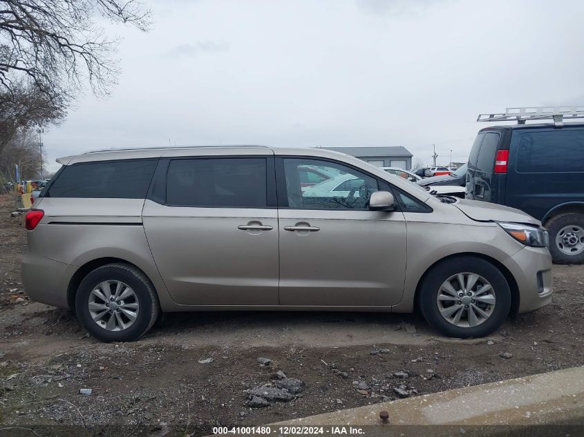 2016 Kia Sedona Lx VIN: KNDMB5C12G6151877 Lot: 41001480