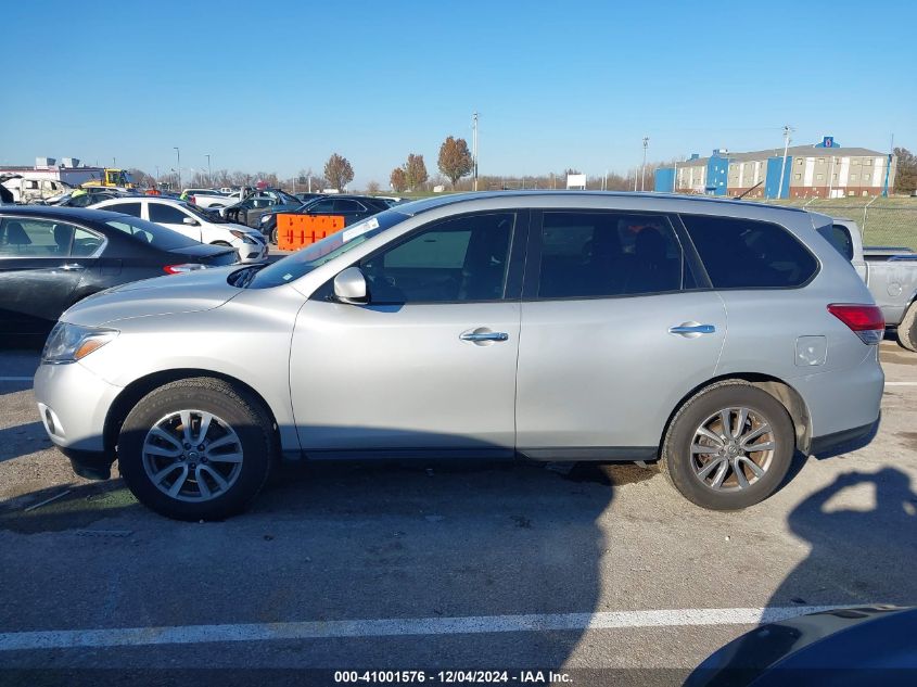 2014 Nissan Pathfinder Platinum/S/Sl/Sv VIN: 5N1AR2MM0EC673620 Lot: 41001576