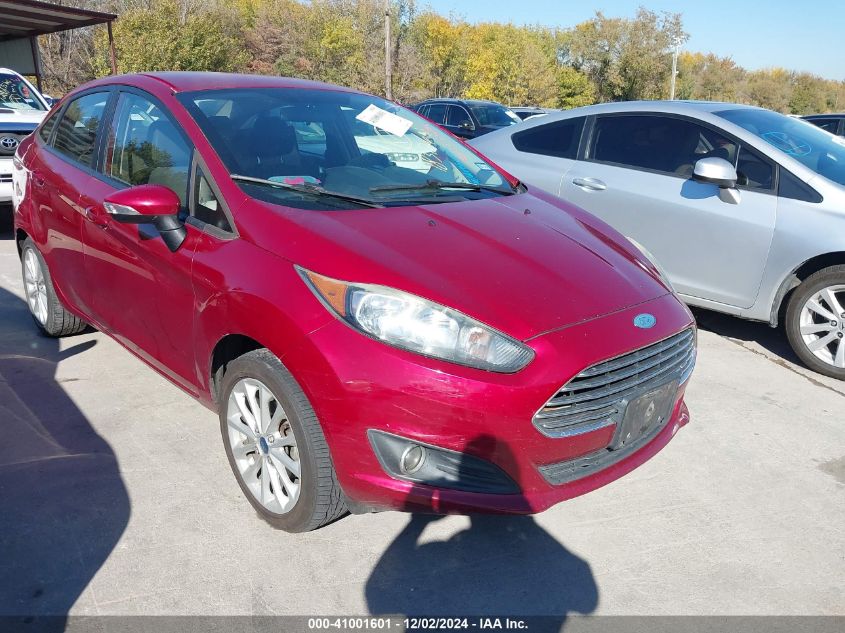 VIN 3FADP4BJ6EM110670 2014 Ford Fiesta, SE no.1