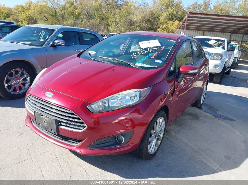 VIN 3FADP4BJ6EM110670 2014 Ford Fiesta, SE no.2