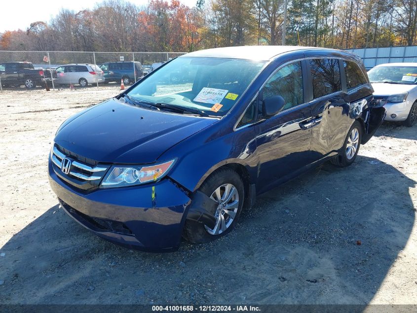 VIN 5FNRL5H30GB153306 2016 HONDA ODYSSEY no.2