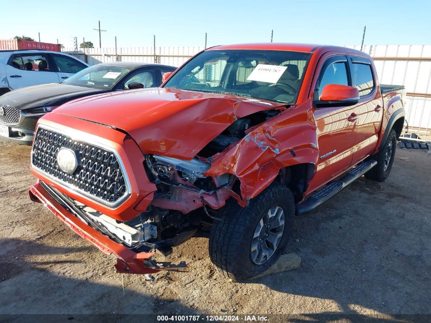 2018 Toyota Tacoma Trd Off Road VIN: 5TFCZ5AN2JX122555 Lot: 41001787