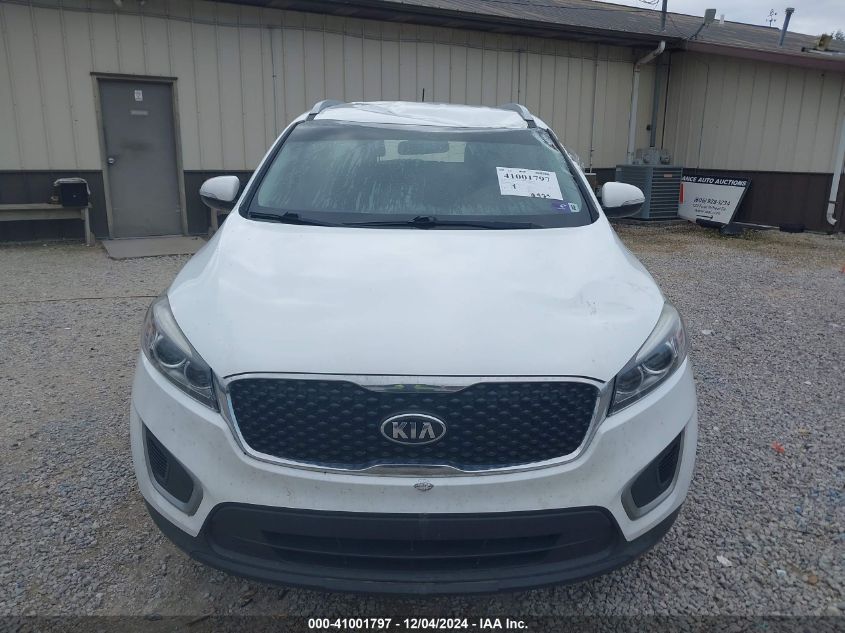 2017 Kia Sorento 2.4L Lx VIN: 5XYPGDA30HG244635 Lot: 41001797