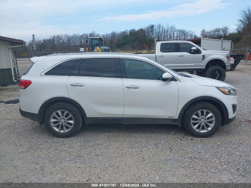 2017 Kia Sorento 2.4L Lx VIN: 5XYPGDA30HG244635 Lot: 41001797