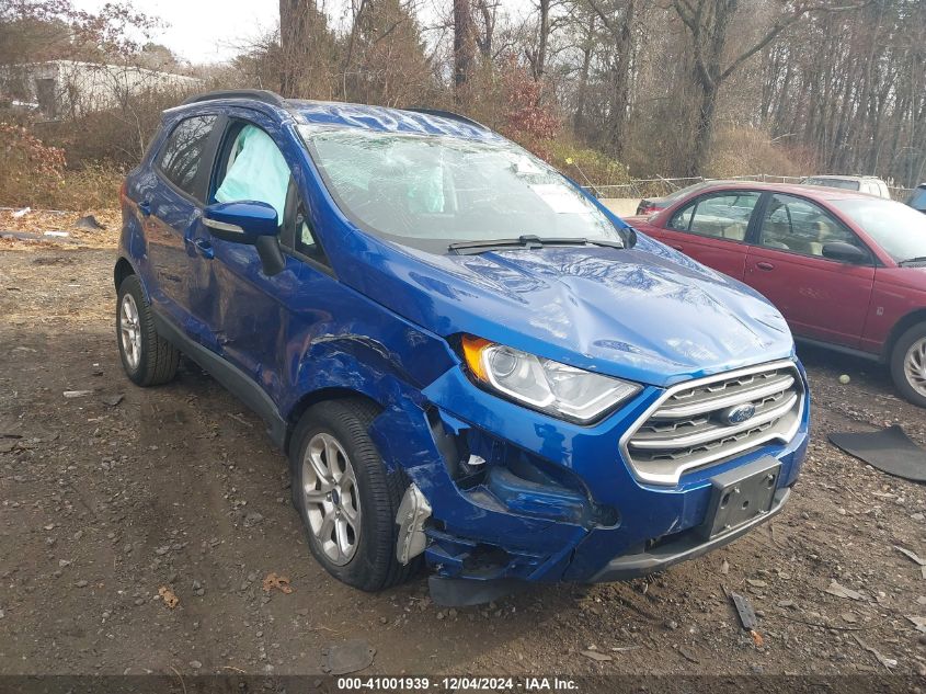 VIN MAJ6S3GL3LC359308 2020 Ford Ecosport, SE no.1