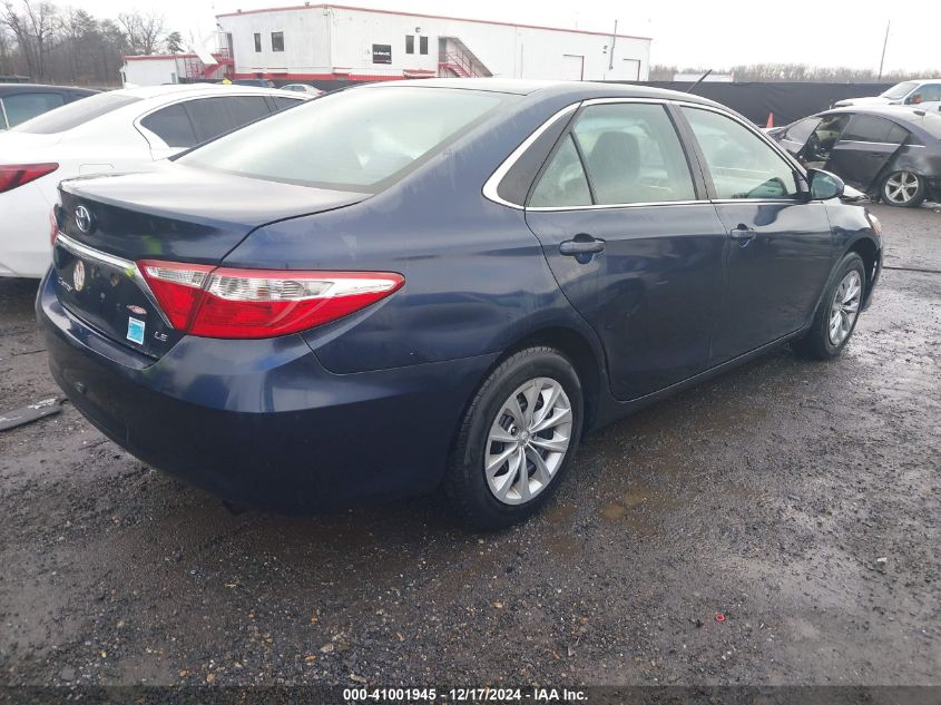 VIN 4T1BF1FK8HU642861 2017 Toyota Camry, LE no.4