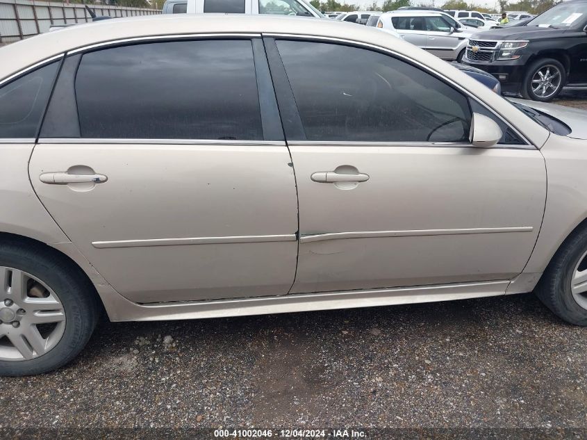 2012 Chevrolet Impala Lt VIN: 2G1WG5E39C1277950 Lot: 41002046