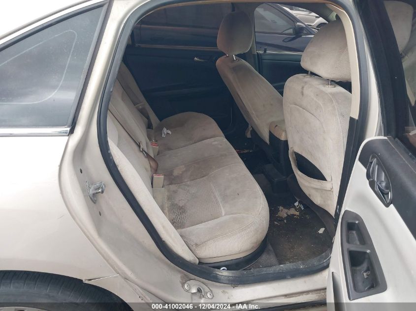 2012 Chevrolet Impala Lt VIN: 2G1WG5E39C1277950 Lot: 41002046