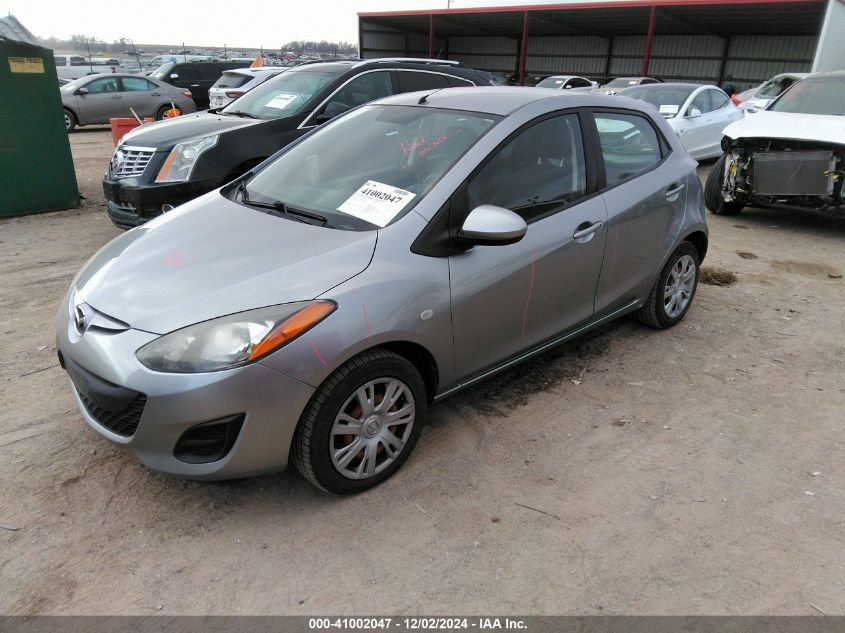 VIN JM1DE1KY6D0156500 2013 Mazda 2, Sport no.2