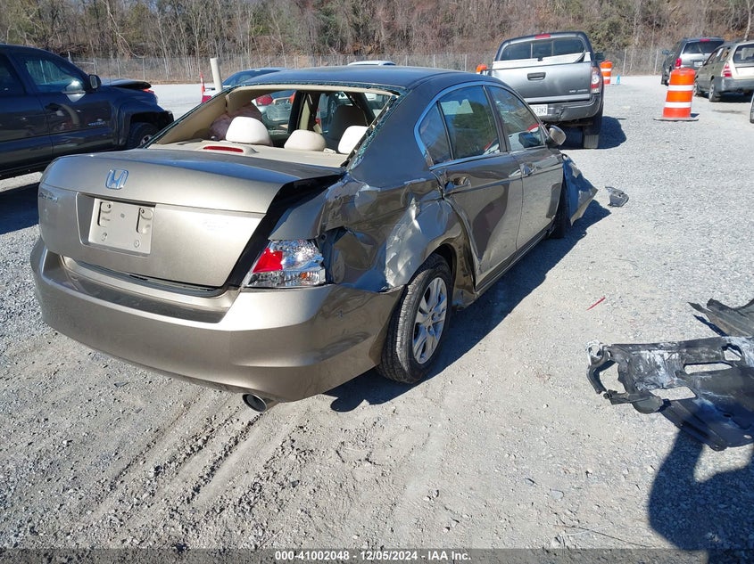 2008 HONDA ACCORD VIN: 1HGCP26468A039858