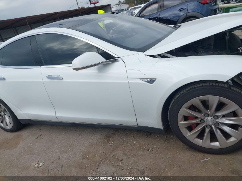 2013 Tesla Model S VIN: 5YJSA1AC7DFP10914 Lot: 41002102