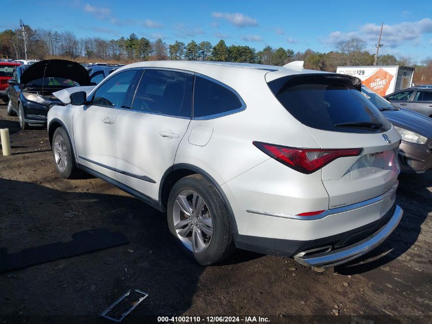 VIN 5J8YE1H37NL004031 2022 Acura MDX, Standard no.3