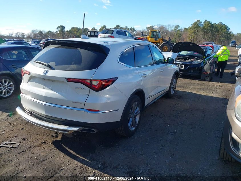 VIN 5J8YE1H37NL004031 2022 Acura MDX, Standard no.4