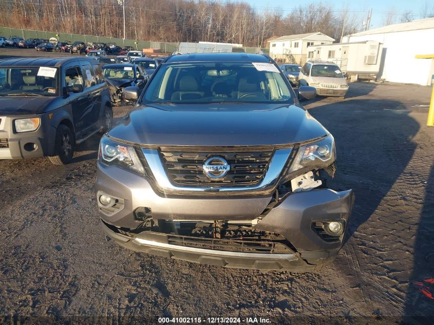 2017 Nissan Pathfinder Sv VIN: 5N1DR2MM7HC692537 Lot: 41002115