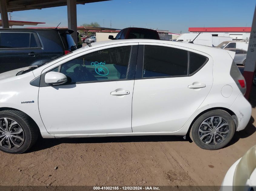 2012 Toyota Prius C Two VIN: JTDKDTB30C1023928 Lot: 41002185