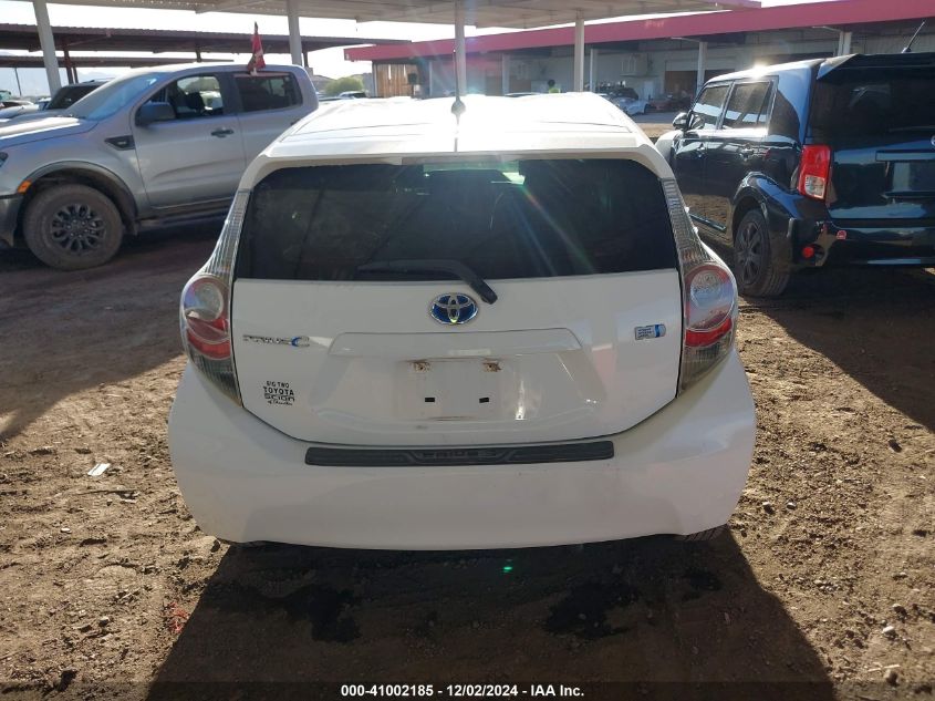 2012 Toyota Prius C Two VIN: JTDKDTB30C1023928 Lot: 41002185