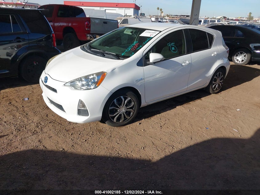 2012 TOYOTA PRIUS C VIN: JTDKDTB30C1023928