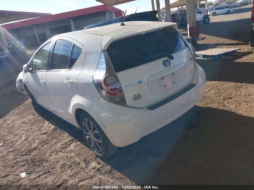 2012 TOYOTA PRIUS C VIN: JTDKDTB30C1023928