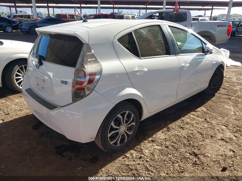 2012 TOYOTA PRIUS C VIN: JTDKDTB30C1023928