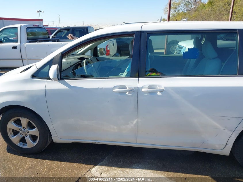2013 Toyota Sienna L V6 7 Passenger VIN: 5TDZK3DC3DS386276 Lot: 41002211