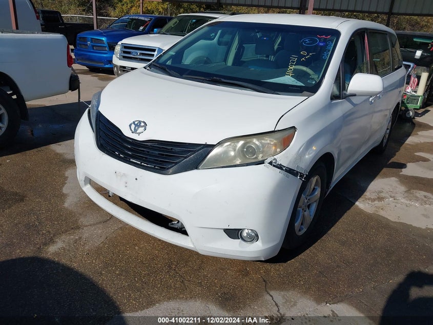2013 Toyota Sienna L V6 7 Passenger VIN: 5TDZK3DC3DS386276 Lot: 41002211
