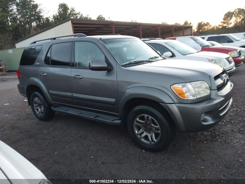 2007 Toyota Sequoia Sr5 V8 VIN: 5TDBT44A67286731 Lot: 41002234