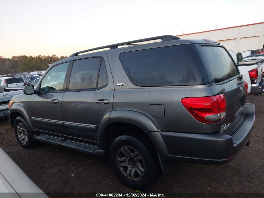 2007 Toyota Sequoia Sr5 V8 VIN: 5TDBT44A67286731 Lot: 41002234