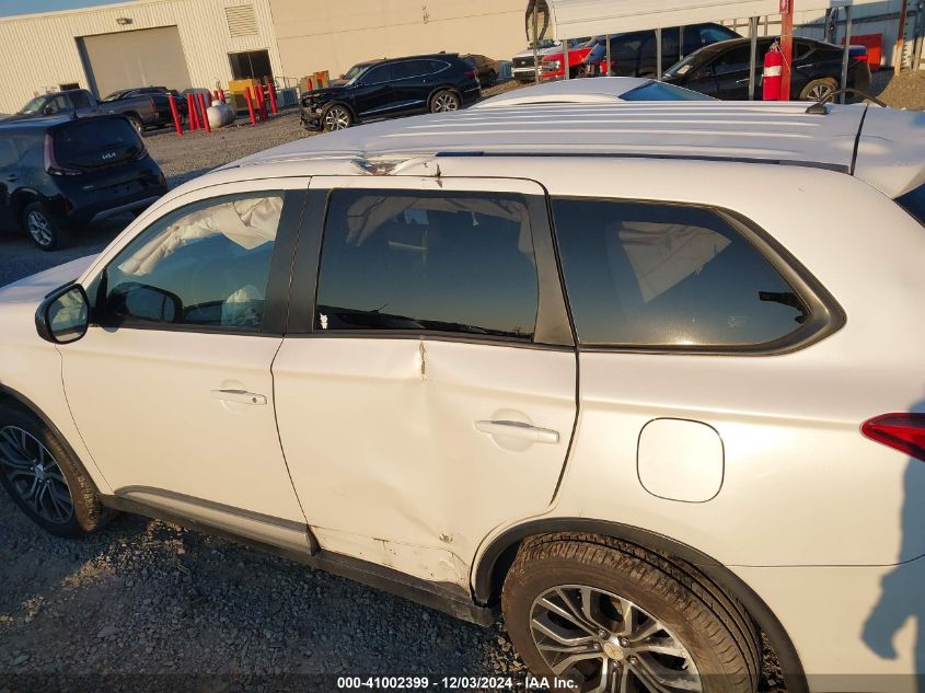 2016 Mitsubishi Outlander Es VIN: JA4AD2A38GZ016458 Lot: 41002399