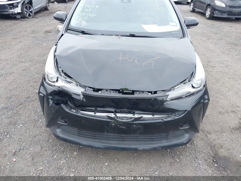 VIN JTDKAMFUXN3174204 2022 TOYOTA PRIUS LE