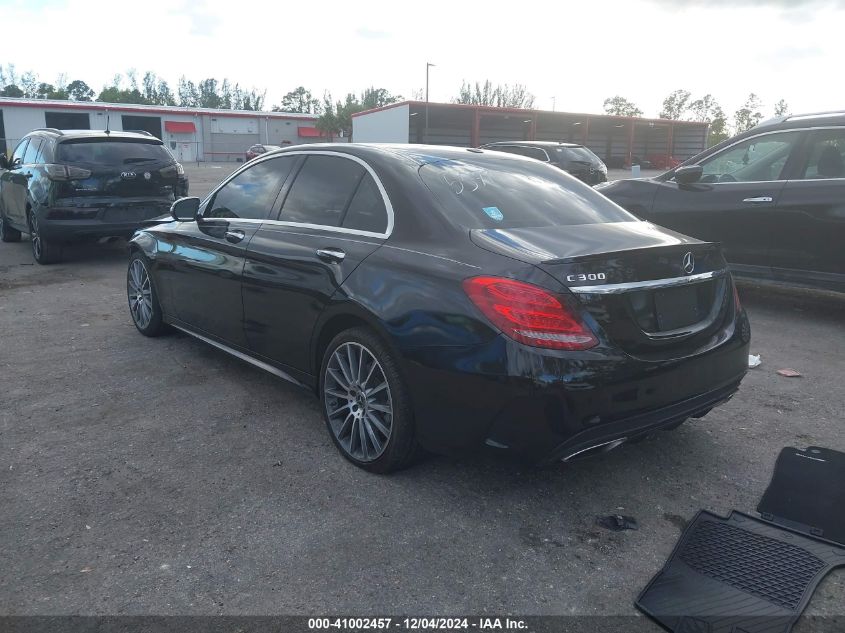 VIN 55SWF4JB5JU265577 2018 MERCEDES-BENZ C 300 no.3