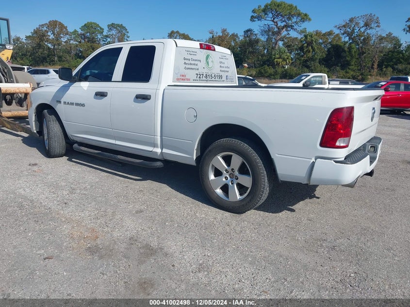 Vin: 1c6rd6ft2cs194336, lot: 41492393, ram 1500 st 20123