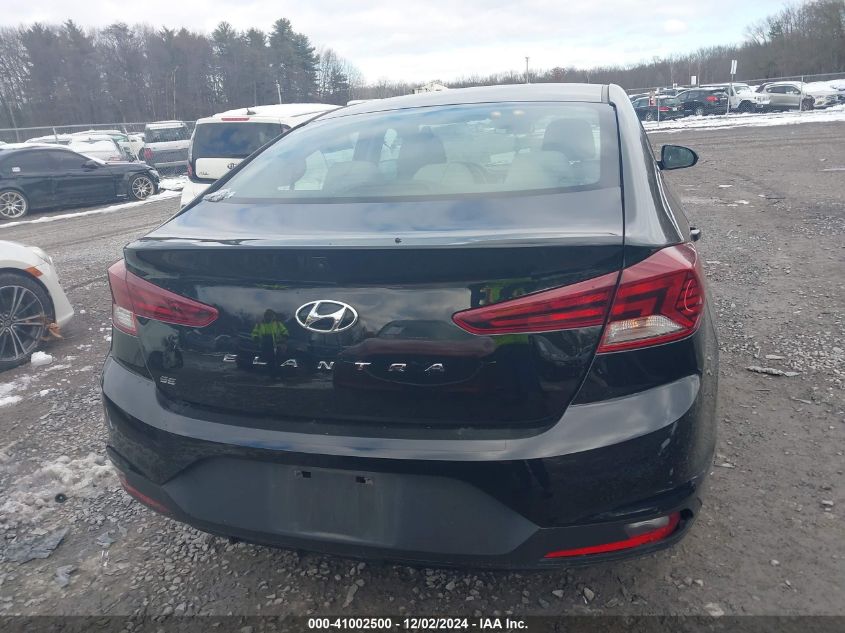 2019 Hyundai Elantra Se VIN: KMHD74LF4KU850399 Lot: 41002500