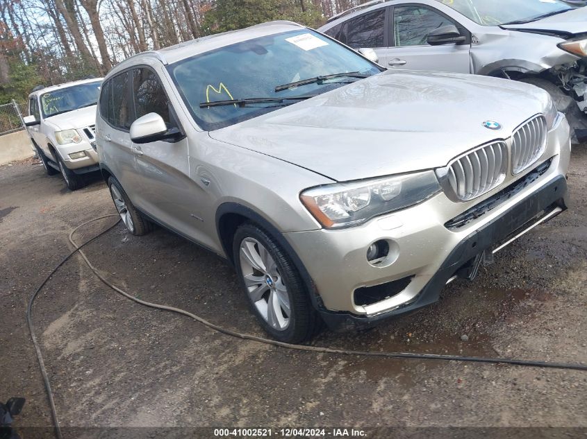 2016 BMW X3 XDRIVE28I - 5UXWX9C52G0D76311