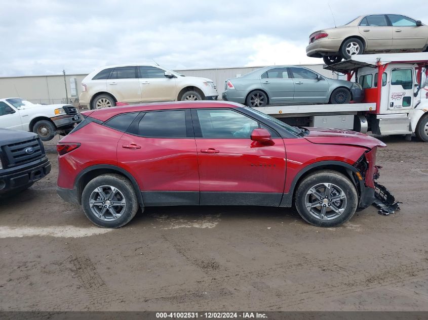 2023 Chevrolet Blazer Awd 2Lt VIN: 3GNKBHR48PS166011 Lot: 41002531